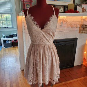 NWT ballerina-inspired mini-dress